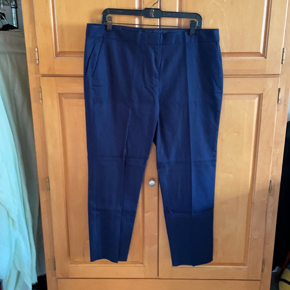 Navy J Crew Chino- NWT